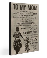 TO MY MOM Gallery Wrapped Canvas Prints tile
