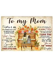 TO MY MOM Horizontal Poster tile