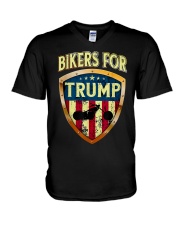 BIKERS FOR TRUMP - MB240 V-Neck T-Shirt thumbnail