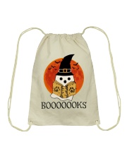 BOOOOOKS Drawstring Bag tile