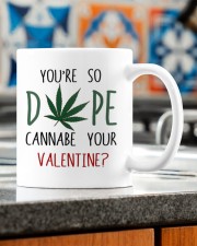 YOU'RE SO DOPE CANNABE YOUR VALENTINE Mug ceramic-mug-lifestyle-57