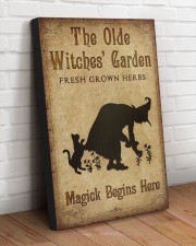 MAGICK BEGINS HERE 20x30 Gallery Wrapped Canvas Prints aos-canvas-pgw-20x30-lifestyle-front-14