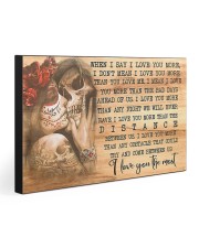 I love you the most 30x20 Gallery Wrapped Canvas Prints front