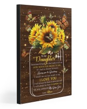 TO MY DAUGHTER 20x30 Gallery Wrapped Canvas Prints front