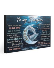 TO MY DAUGHTER 30x20 Gallery Wrapped Canvas Prints front