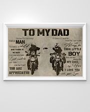 TO MY DAD - DIRTBIKE - MB295 36x24 Poster poster-landscape-36x24-lifestyle-02