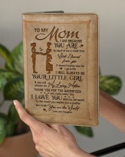 TO MY MOM Medium - Leather Notebook aos-medium-leather-notebook-lifestyle-front-03