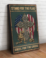 Stand for the flag Kneel for the cross 20x30 Gallery Wrapped Canvas Prints aos-canvas-pgw-20x30-lifestyle-front-14