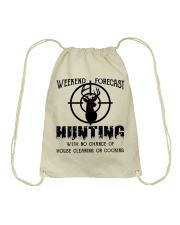 WEEKEND FORECAST Drawstring Bag tile