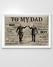 TO MY VIKING DAD - MB311 36x24 Poster poster-landscape-36x24-lifestyle-02