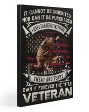 I OWN IT FOREVER THE TITLE VETERAN 20x30 Gallery Wrapped Canvas Prints front