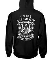 I RIDE SO I CAN KEEP SOCIAL DISTANCE - MB248 Hooded Sweatshirt thumbnail