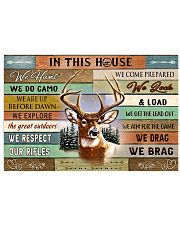 IN THIS HOUSE Horizontal Poster tile