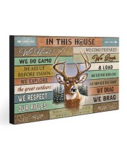 IN THIS HOUSE 30x20 Gallery Wrapped Canvas Prints front