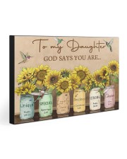 TO MY DAUGHTER 30x20 Gallery Wrapped Canvas Prints front