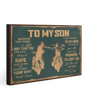 TO MY SON 30x20 Gallery Wrapped Canvas Prints front