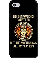 THE MOON KNOWS ALL MY SECRETS Phone Case tile