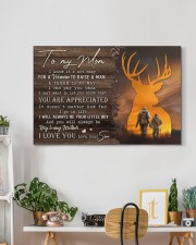 TO MY MOM - HUNTING 30x20 Gallery Wrapped Canvas Prints aos-canvas-pgw-30x20-lifestyle-front-03