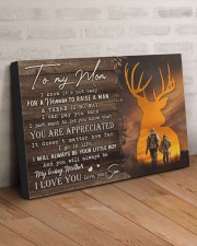 TO MY MOM - HUNTING 30x20 Gallery Wrapped Canvas Prints aos-canvas-pgw-30x20-lifestyle-front-07