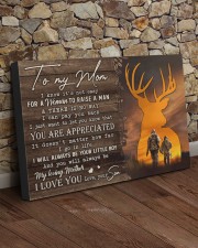 TO MY MOM - HUNTING 30x20 Gallery Wrapped Canvas Prints aos-canvas-pgw-30x20-lifestyle-front-21