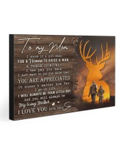TO MY MOM - HUNTING 30x20 Gallery Wrapped Canvas Prints front