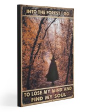 INTO THE FOREST I GO 20x30 Gallery Wrapped Canvas Prints front