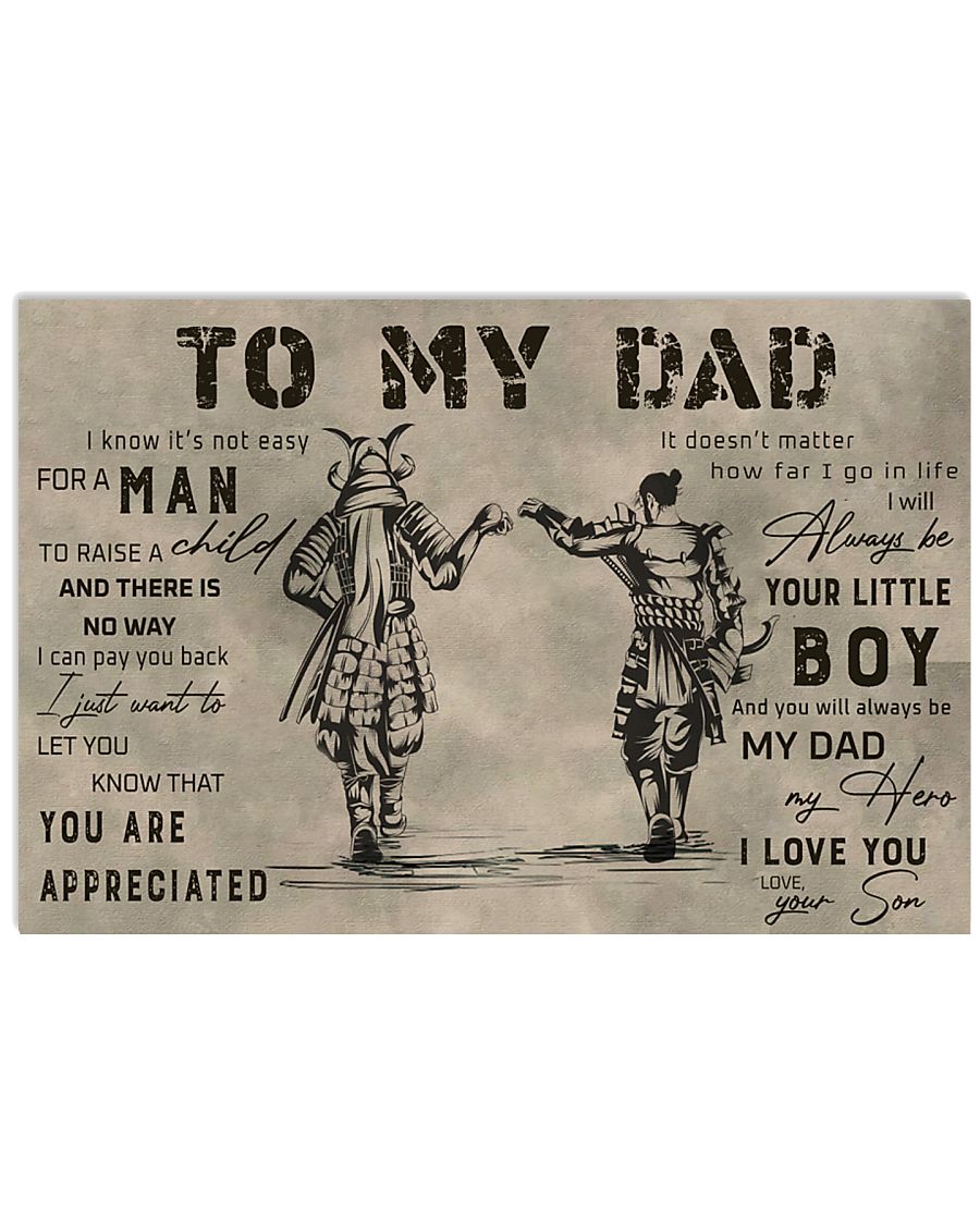 TO MY DAD - MB292 36x24 Poster