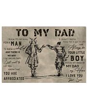 TO MY DAD - MB292 36x24 Poster front