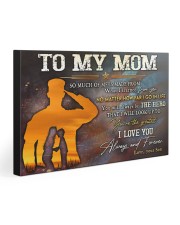 TO MY MOM 30x20 Gallery Wrapped Canvas Prints front