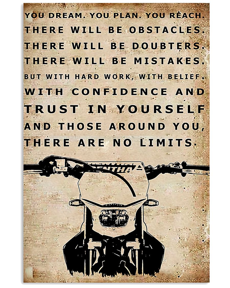 THERE ARE NO LIMITS - MB301 16x24 Poster