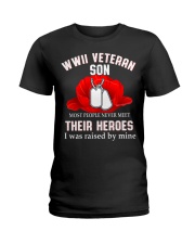 WWII VETERAN SON - MB337 Ladies T-Shirt tile