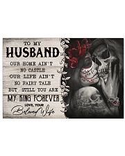 TO MY HUSBAND Horizontal Poster tile