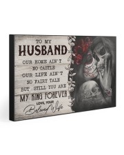 TO MY HUSBAND 30x20 Gallery Wrapped Canvas Prints front