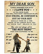 TO MY SON Vertical Poster tile