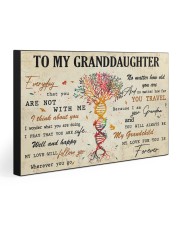 TO MY GRANDDAUGHTER - MB365 30x20 Gallery Wrapped Canvas Prints front