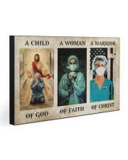 NURSE - A WARRIOR OF CHRIST 30x20 Gallery Wrapped Canvas Prints front