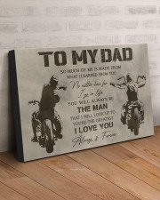 TO MY DAD 30x20 Gallery Wrapped Canvas Prints aos-canvas-pgw-30x20-lifestyle-front-07
