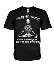 GIVE ME THE STRENGTH V-Neck T-Shirt tile