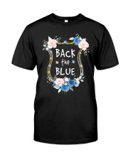 BACK THE BLUE - MB372 Classic T-Shirt front