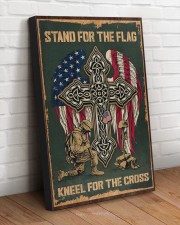 Stand for the flag Kneel for the cross 20x30 Gallery Wrapped Canvas Prints aos-canvas-pgw-20x30-lifestyle-front-14