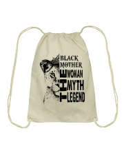 THE WOMAN THE MYTH THE LEGEND Drawstring Bag tile
