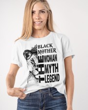 THE WOMAN THE MYTH THE LEGEND Classic T-Shirt apparel-classic-tshirt-lifestyle-front-100