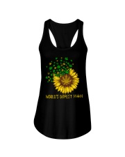 WORLD'S DOPEST MOM Ladies Flowy Tank tile