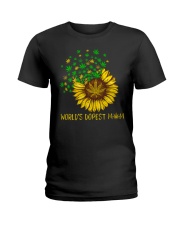 WORLD'S DOPEST MOM Ladies T-Shirt tile