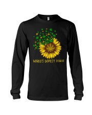 WORLD'S DOPEST MOM Long Sleeve Tee tile