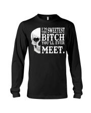 THE SWEETEST BITCH YOU'LL EVER MEET Long Sleeve Tee tile