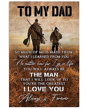 TO MY DAD Vertical Poster tile