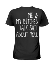 ME AND MY BITCHES - MB326 Ladies T-Shirt back