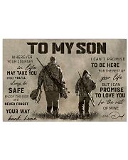 TO MY SON Horizontal Poster tile