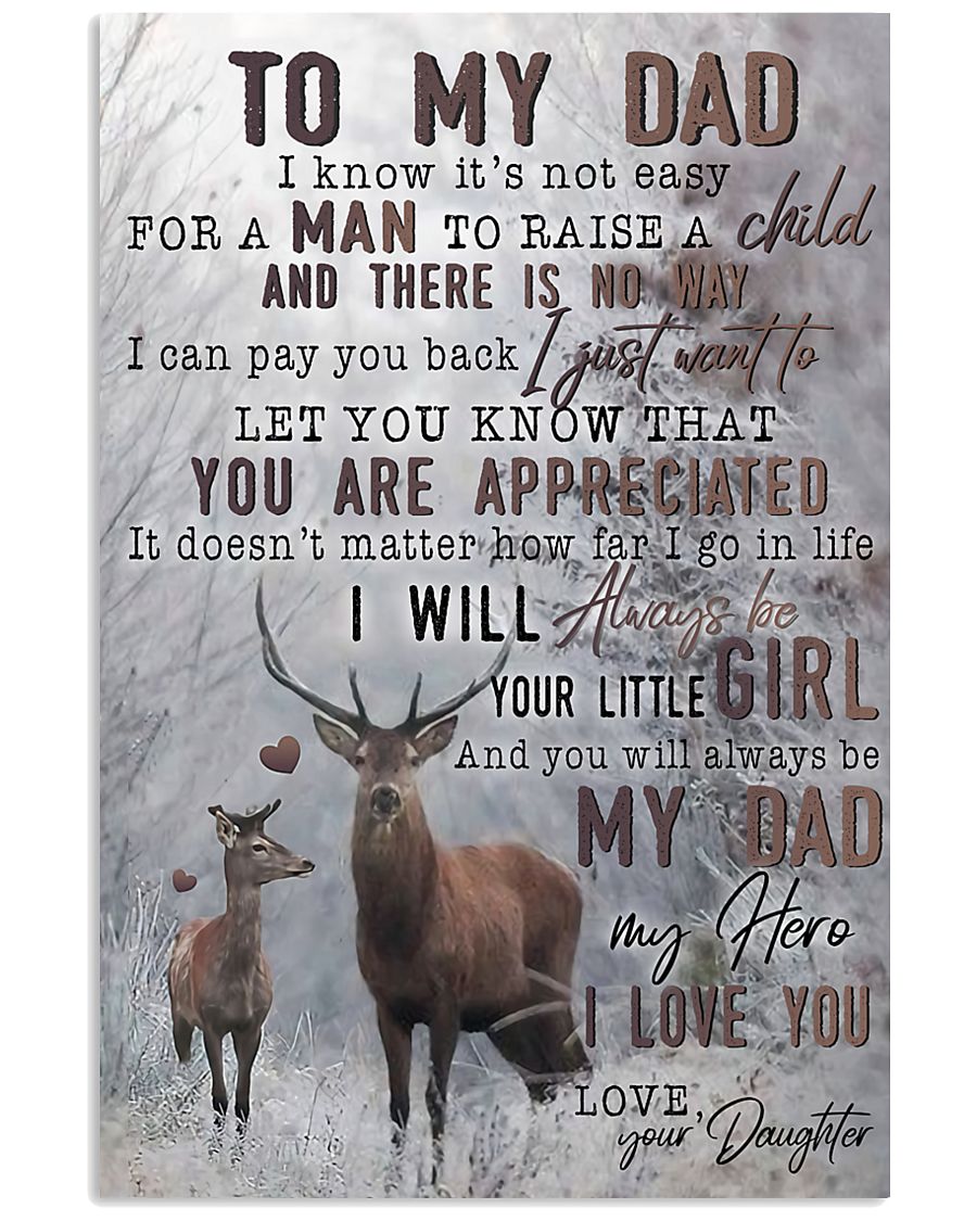 TO MY DAD - MB171 11x17 Poster